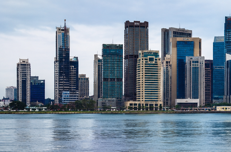 Modern African Skyline